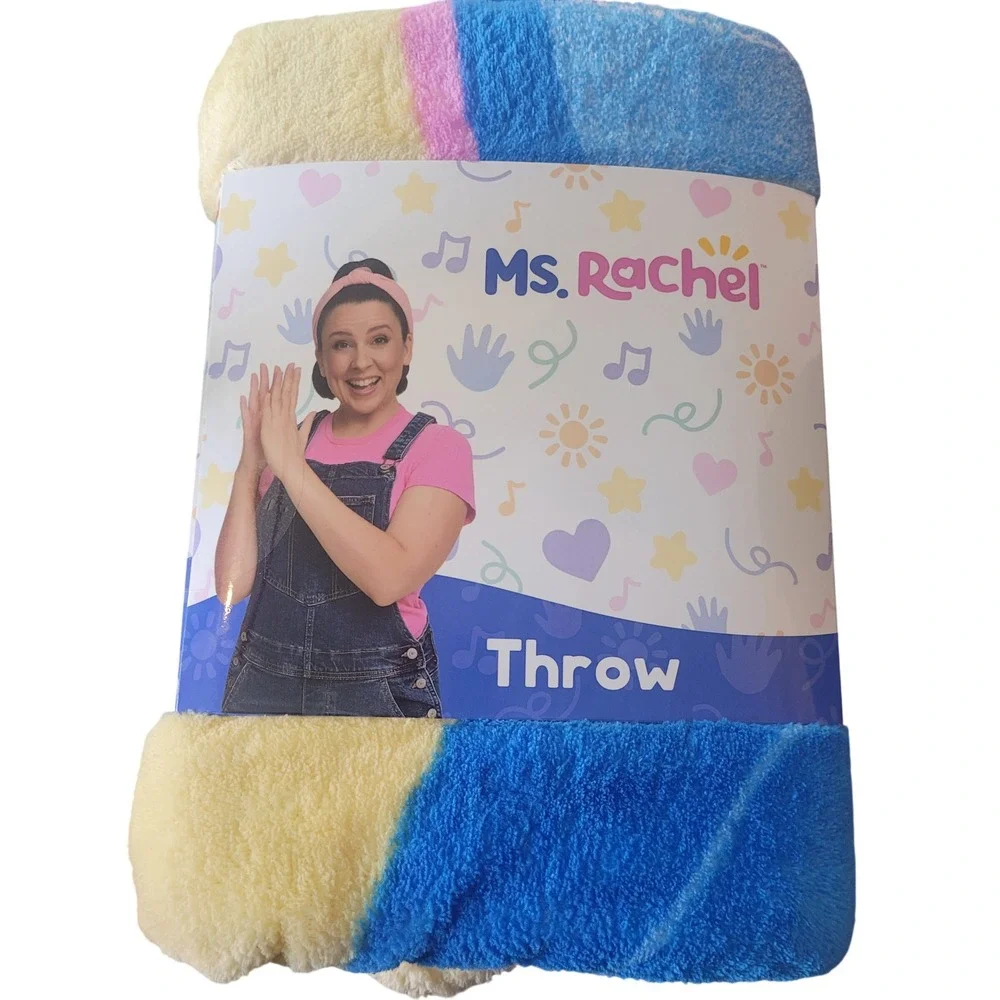 Ms Rachel Hi Friends‎ Throw Blanket 46 x 60 Rainbow Character Kids Child Youtube